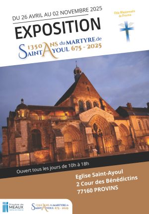 Affiche expo Saint Ayoul